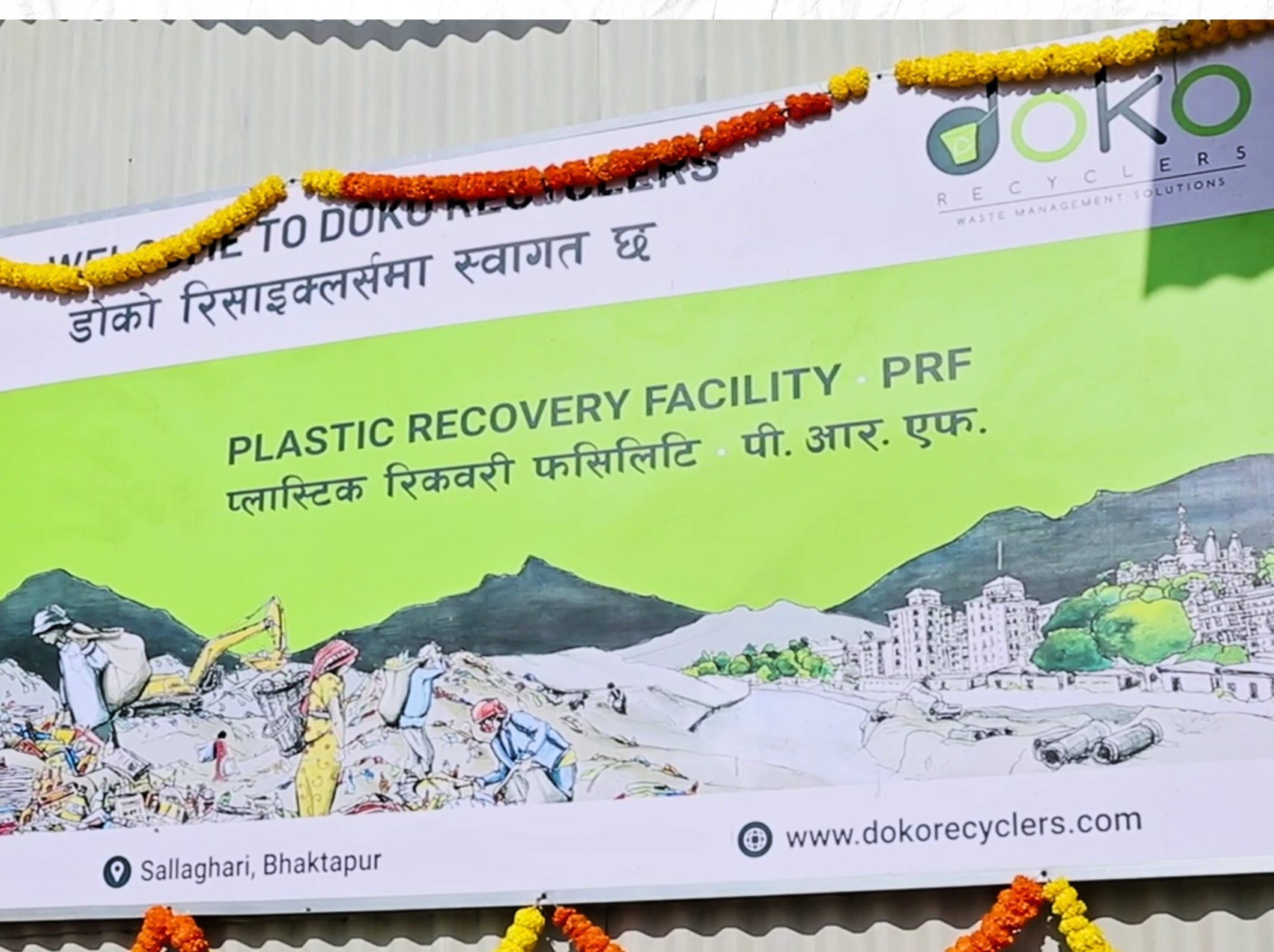 Plastic recovery facility inaugurated in Bhaktapur on Global Recycling Day