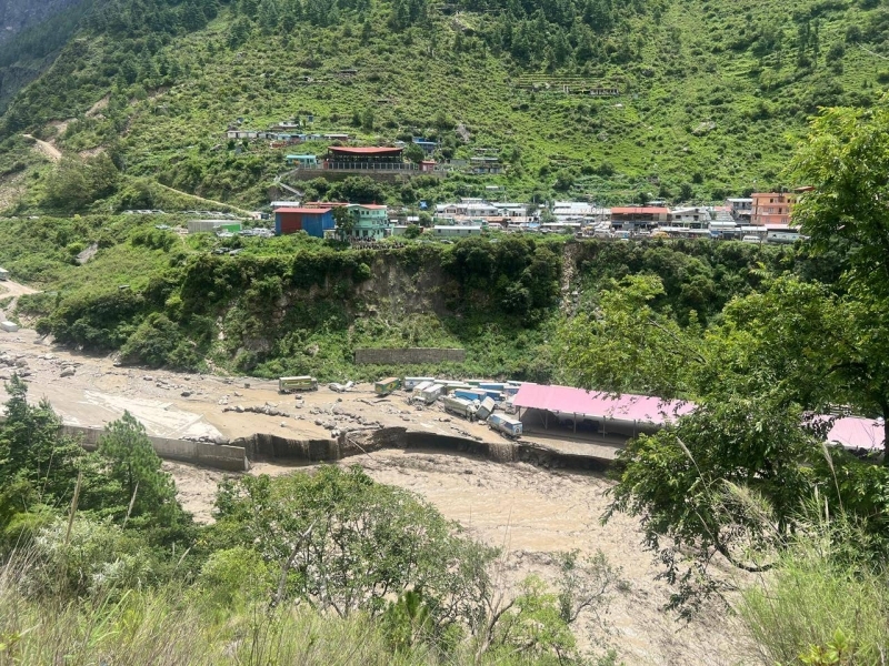 Rasuwagadhi flood disrupts travel and trade as experts urge better monitoring of Himalayan hazards