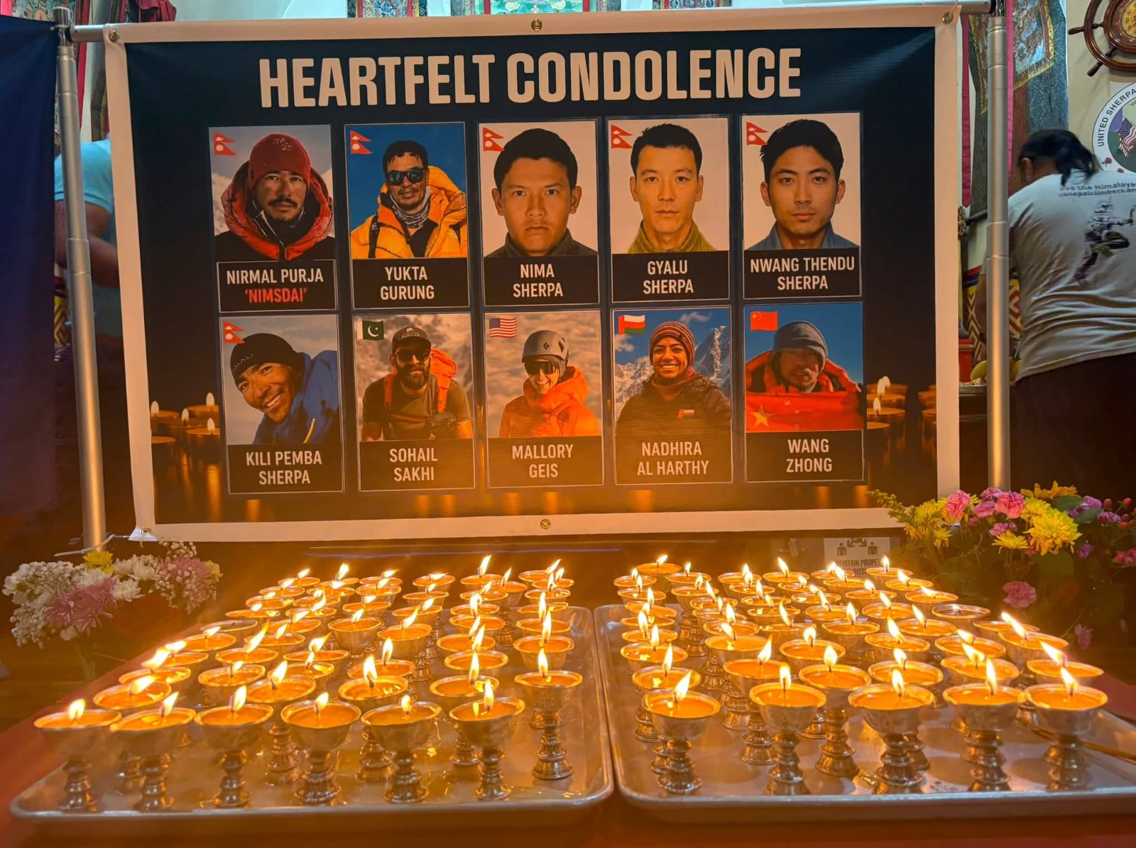 "Gone from our sight, but never from our hearts": USNCA, Sherpa Kyidug hold Broad Peak vigil in New York