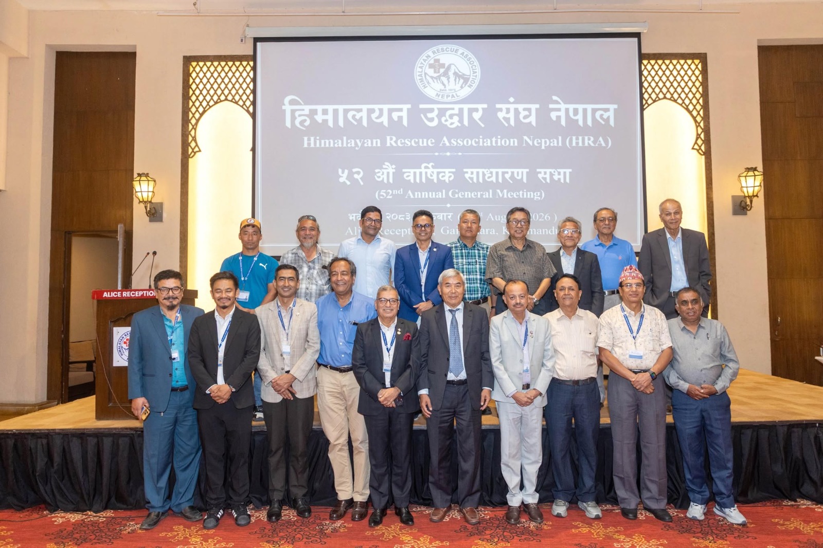 Himalayan Rescue Association holds 52nd AGM, honours Everest rescue supporters
