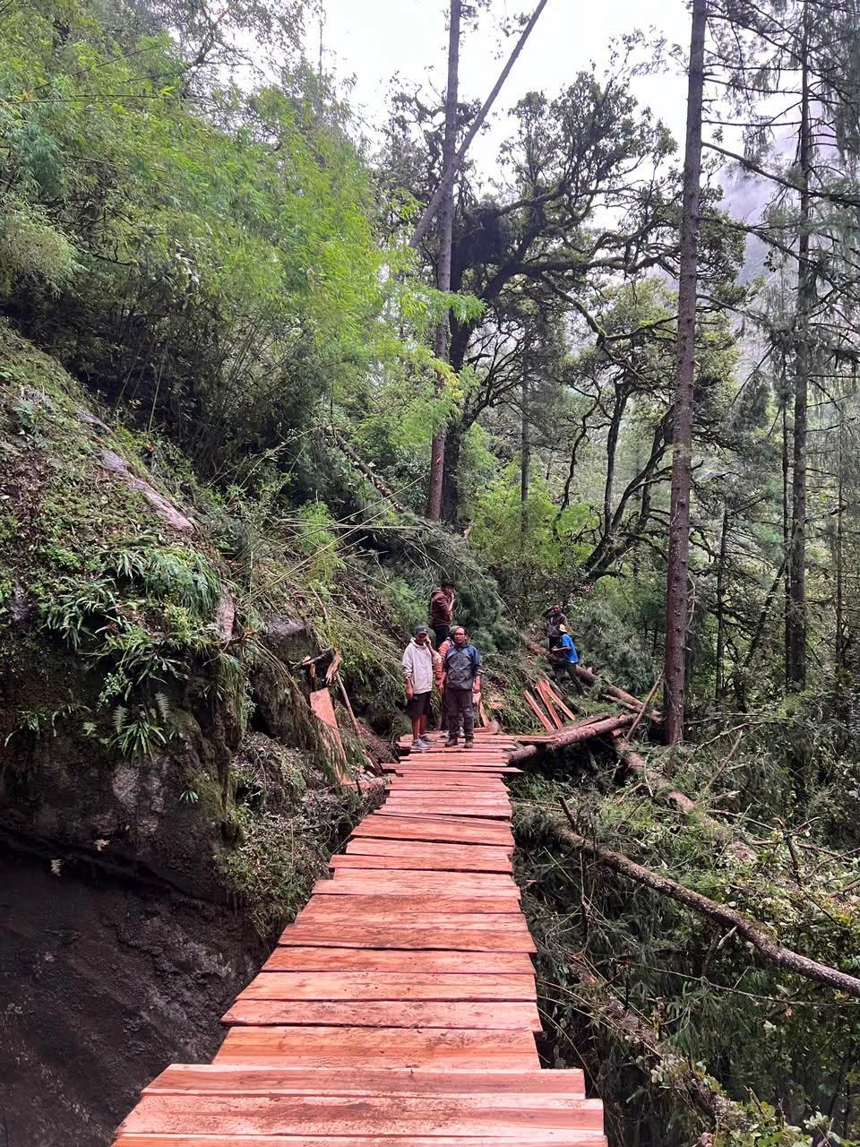 Manaslu trek reopens with alternative trail, bridge at Therang Khola