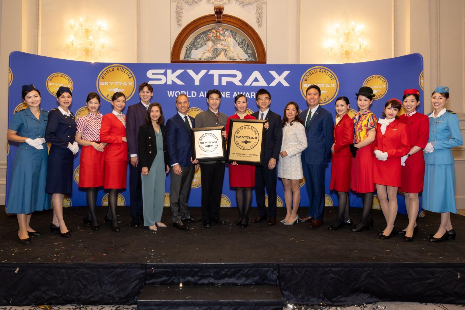 Cathay Pacific named among world’s top three airlines, wins two Skytrax awards