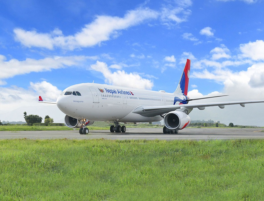 Nepal Airlines grounds both wide-body aircraft; Dubai, Narita, and Dammam flights cancelled