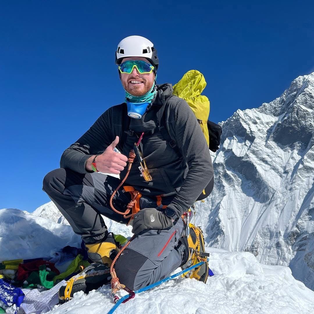 James McManus becomes first Irish climber to summit Lhotse without supplementary oxygen