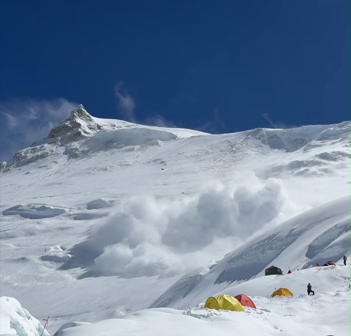 Mt Manaslu records season's first ascent as summit route opens