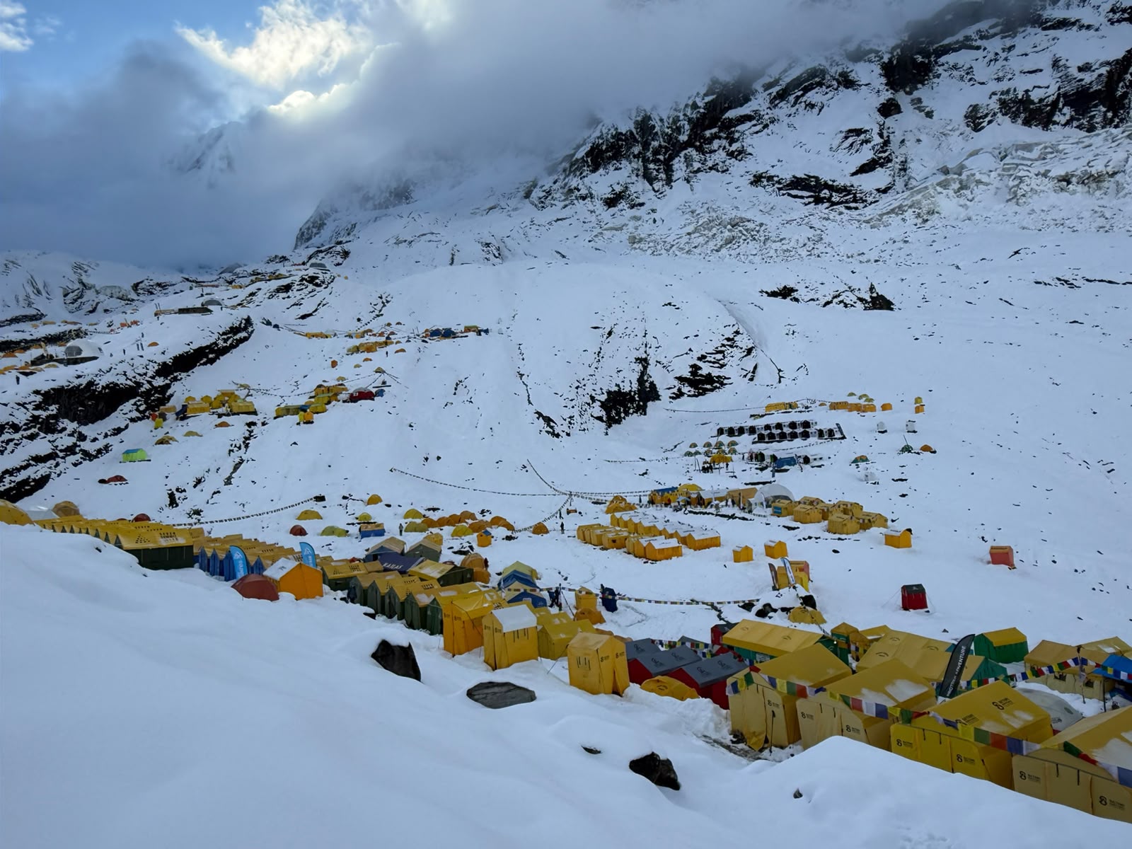 Adverse weather creates uncertainty on Mt Manaslu; many give up, some rush for summit push