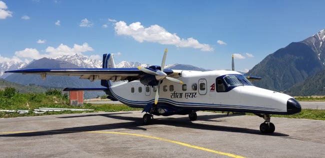 Sita Air aircraft suffers wheel failure at Juphal Airport