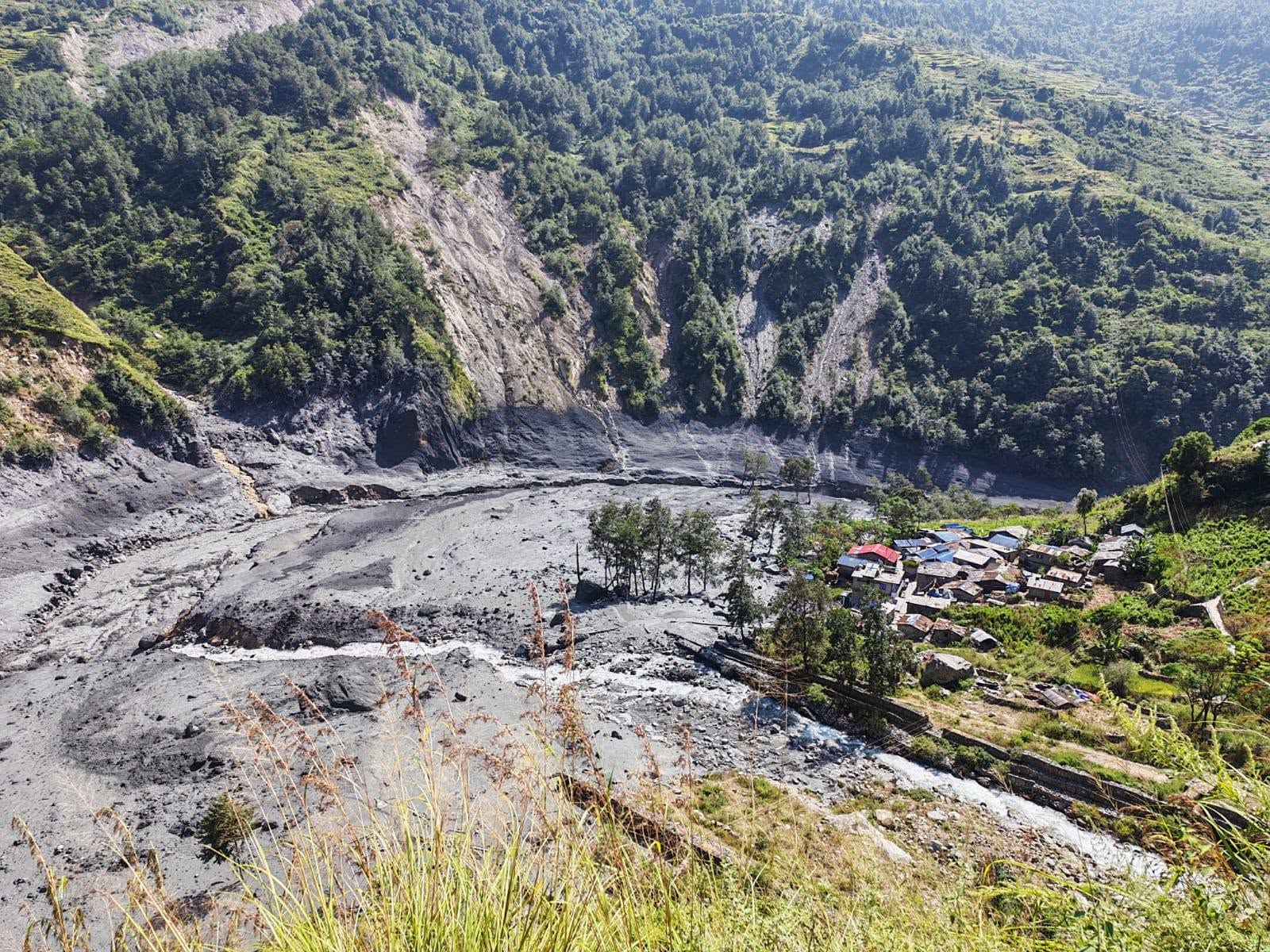 Budhi Gandaki floods damage Manaslu trails, Chum Valley trek suspended