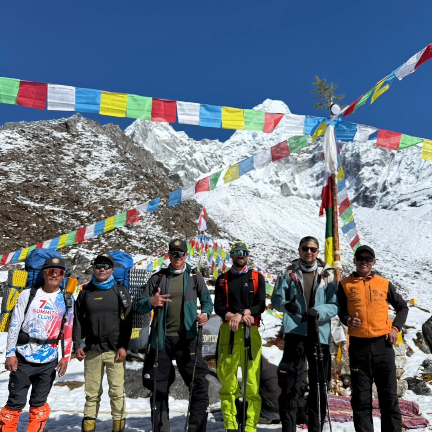 Six climbers including Russian climbers, Nepali Sherpa guides summit Mt Ama Dablam