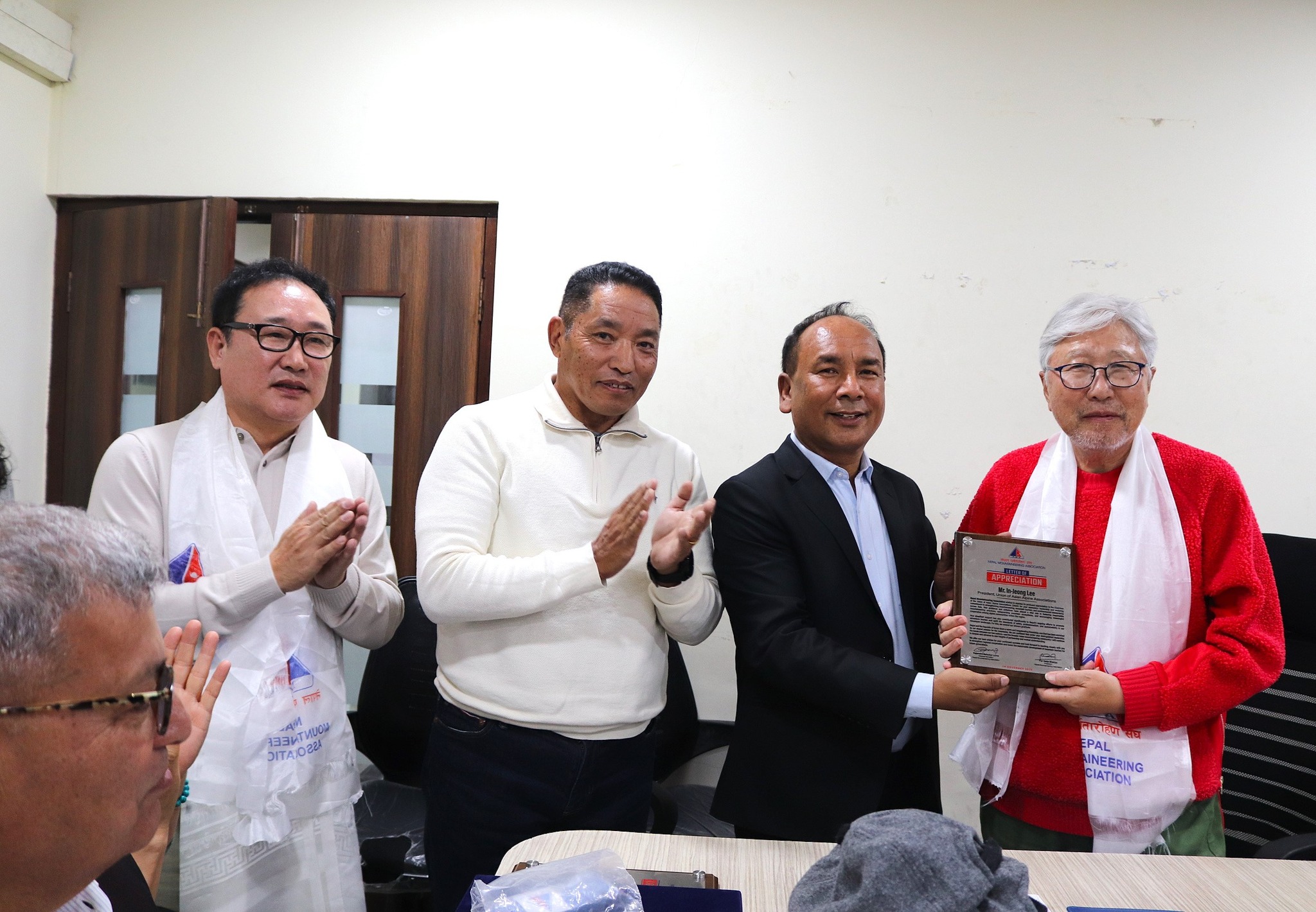 Asian alpine leaders visit Nepal Mountaineering Association