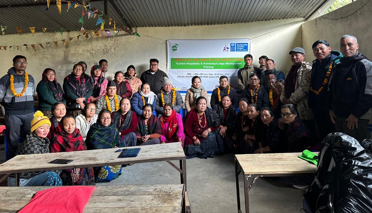TAAN begins Hospitality and Homestay Management Training in Gorkha