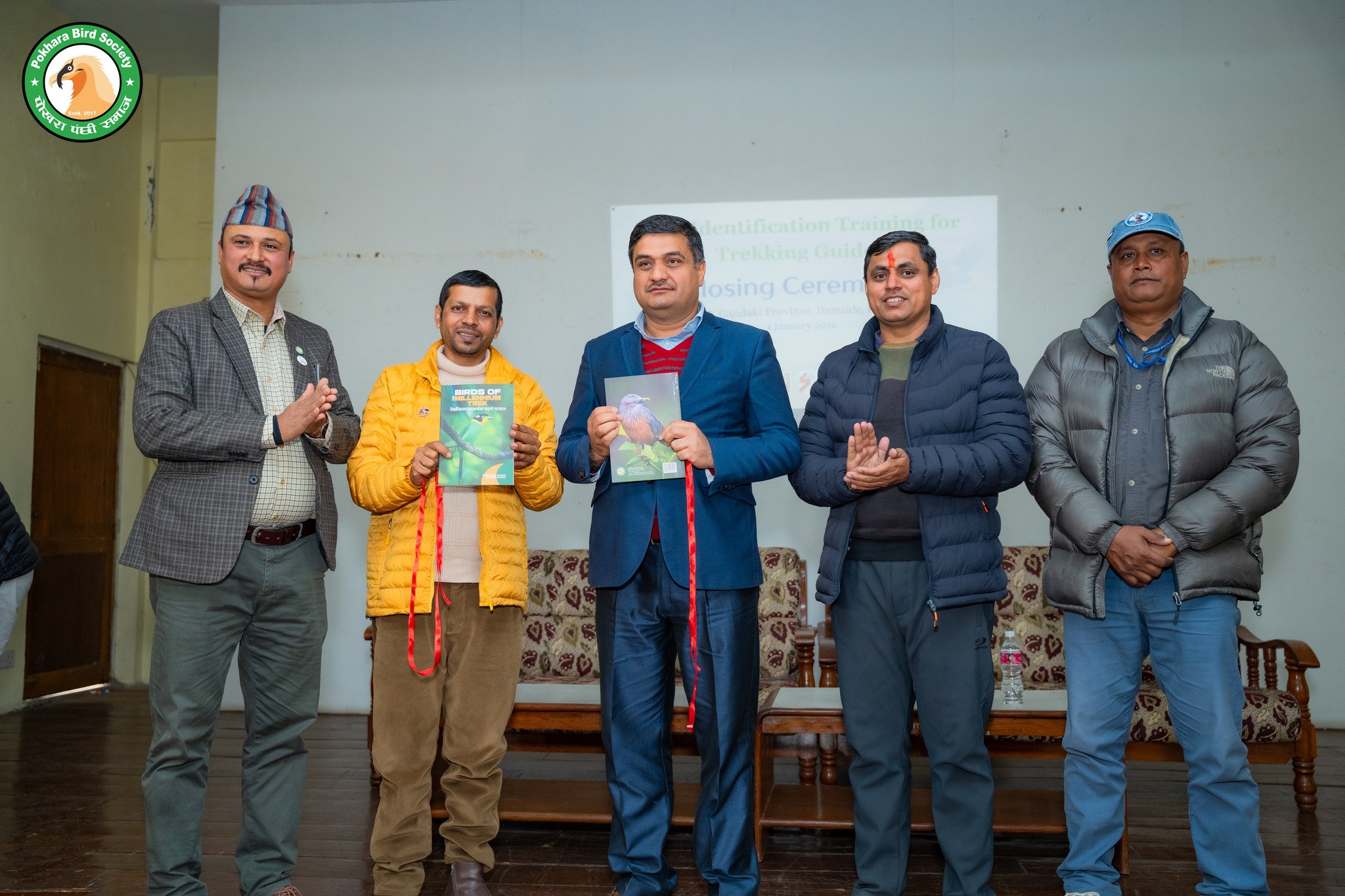 Pokhara Bird Society trains trekking guides in bird identification