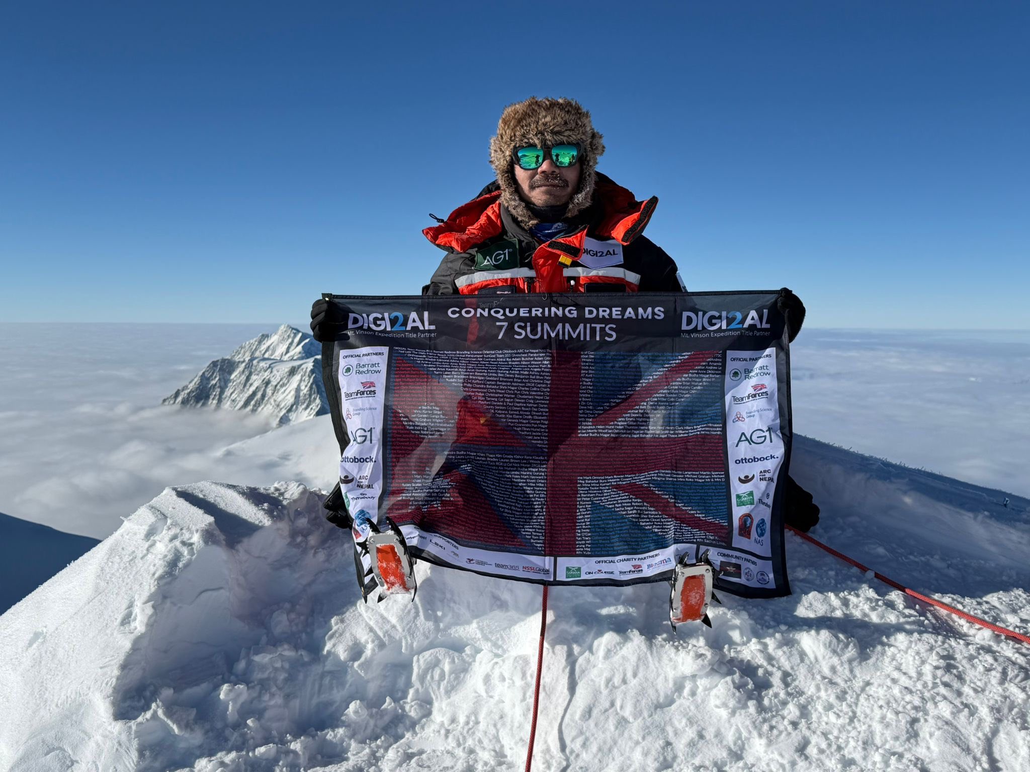 Hari Budha Magar completes historic Seven Summits with Mt Vinson ascent