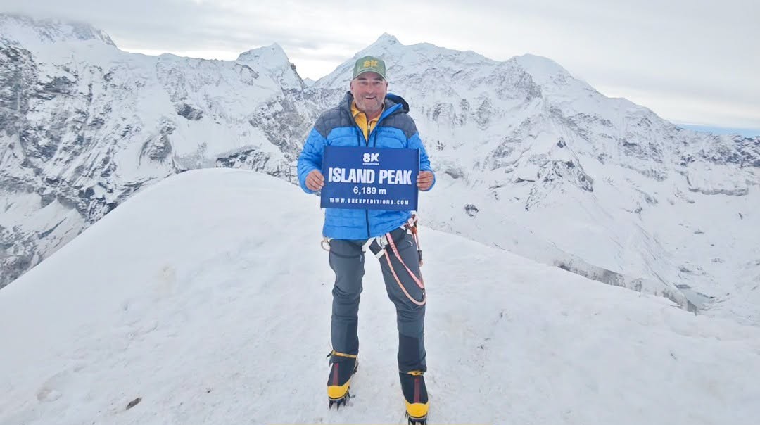 Climber completes three 6,000-metre peaks in nine days