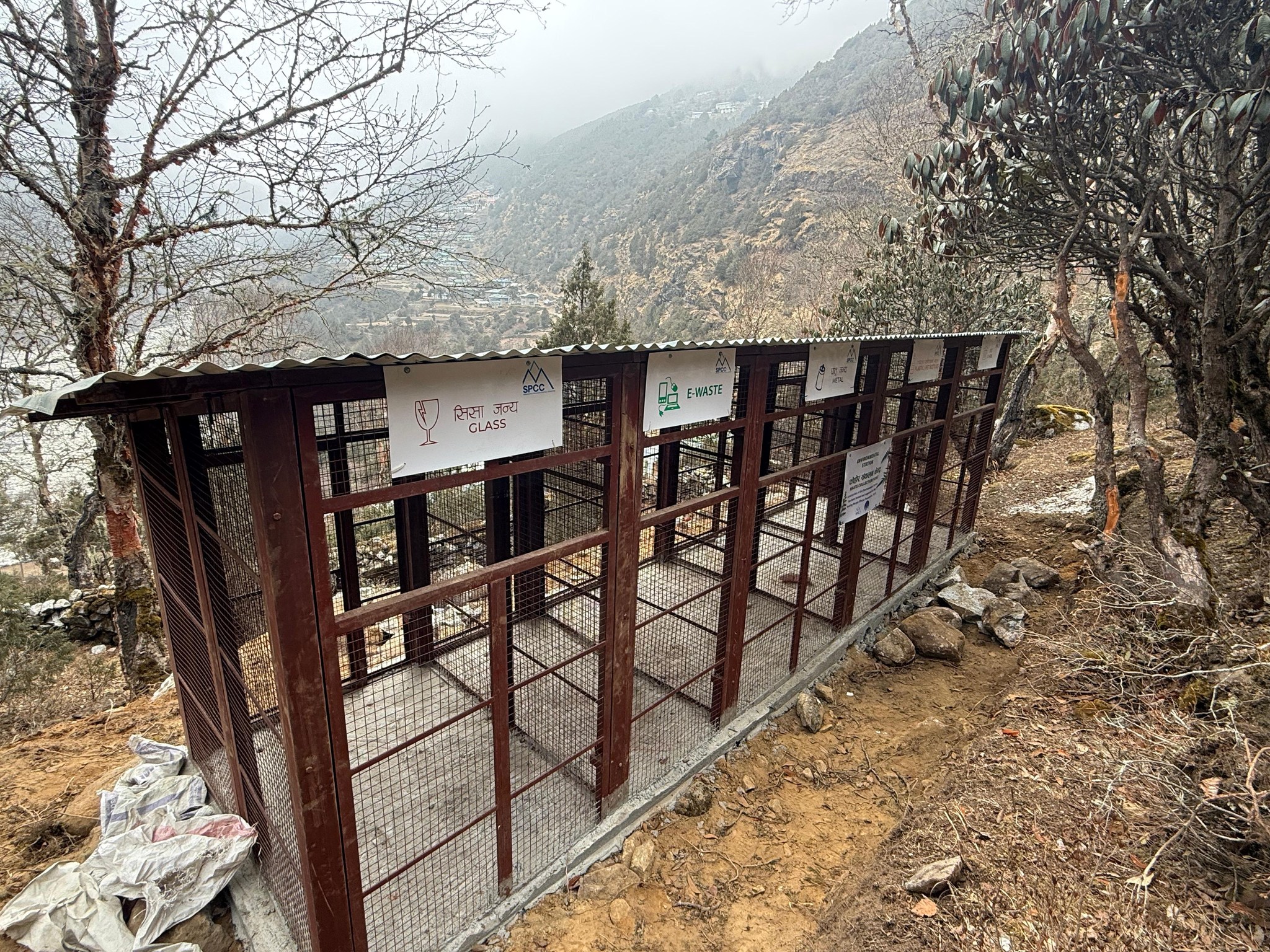SPCC launches three community waste stations in Khumbu to replace open dumping