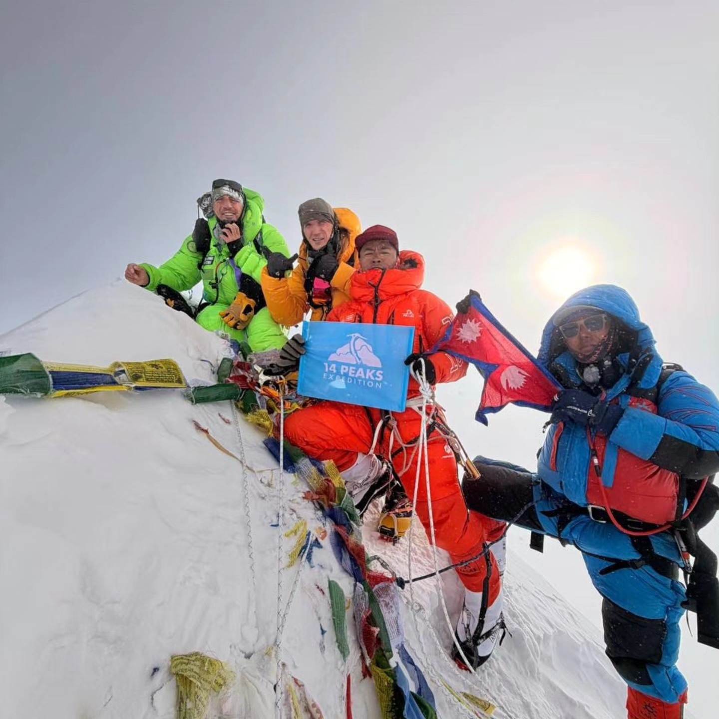 14 Peaks Expedition team summits Makalu in rare afternoon push, completes Annapurna-Makalu double this season