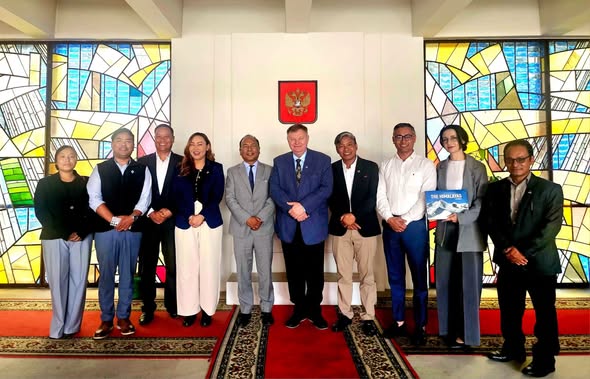 NMA, Russian Embassy discuss Russian corner at Mountain Museum