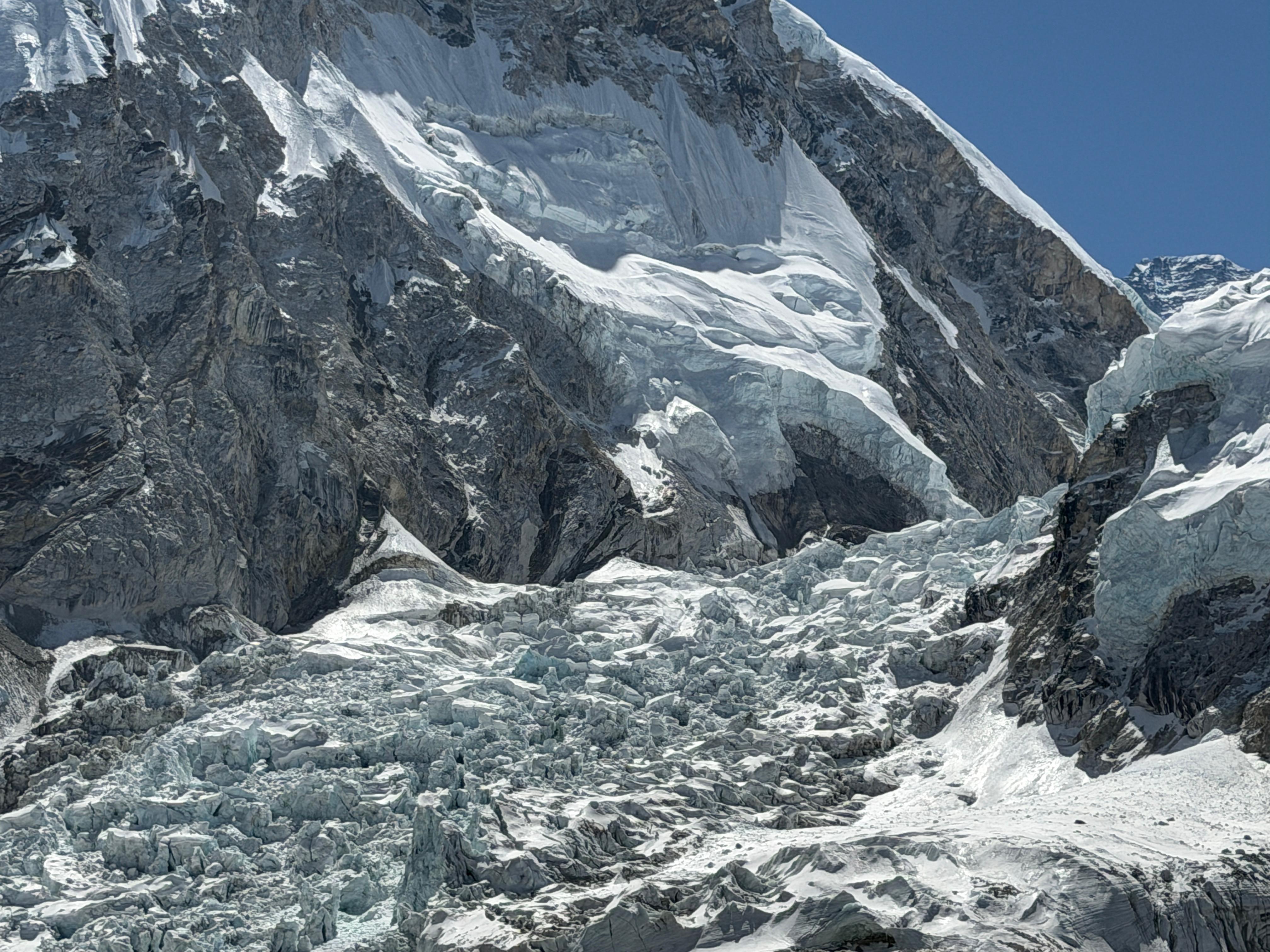 Khumbu Icefall route opens; Joint team reaches Camp I