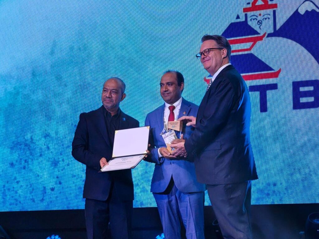 NTB receives PATA award for 60-year association