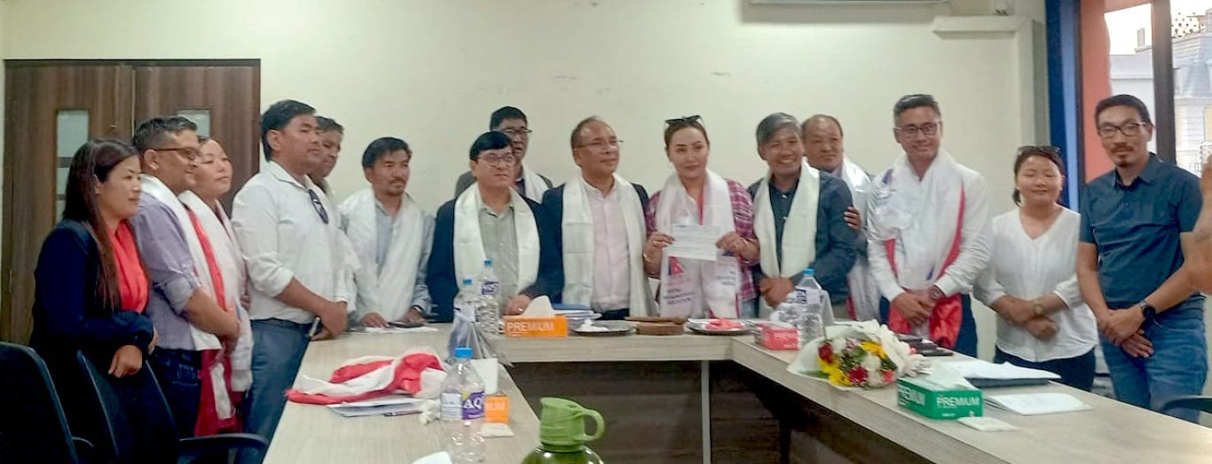 NMA President Phur Gelje Sherpa donates NPR 2mln to Welfare Fund