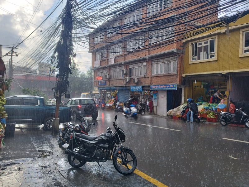 Heavy rainfall forecast for Nepal’s hilly regions; Travelers advised to plan accordingly