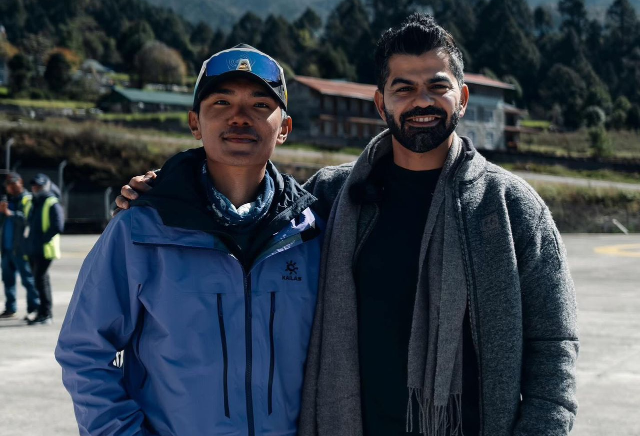YouTube sensation Joe Hattab joins record-holding Nima Rinji Sherpa for Everest trek